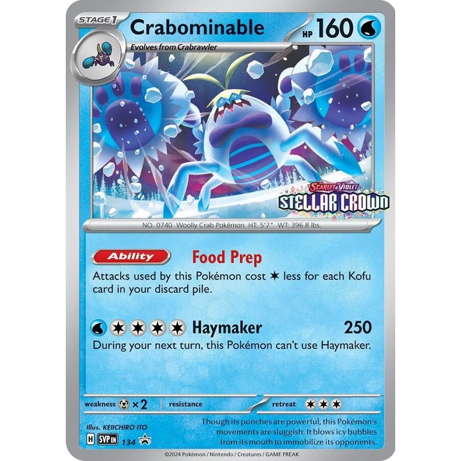 Crabominable - 134 (134/142) (SVP)