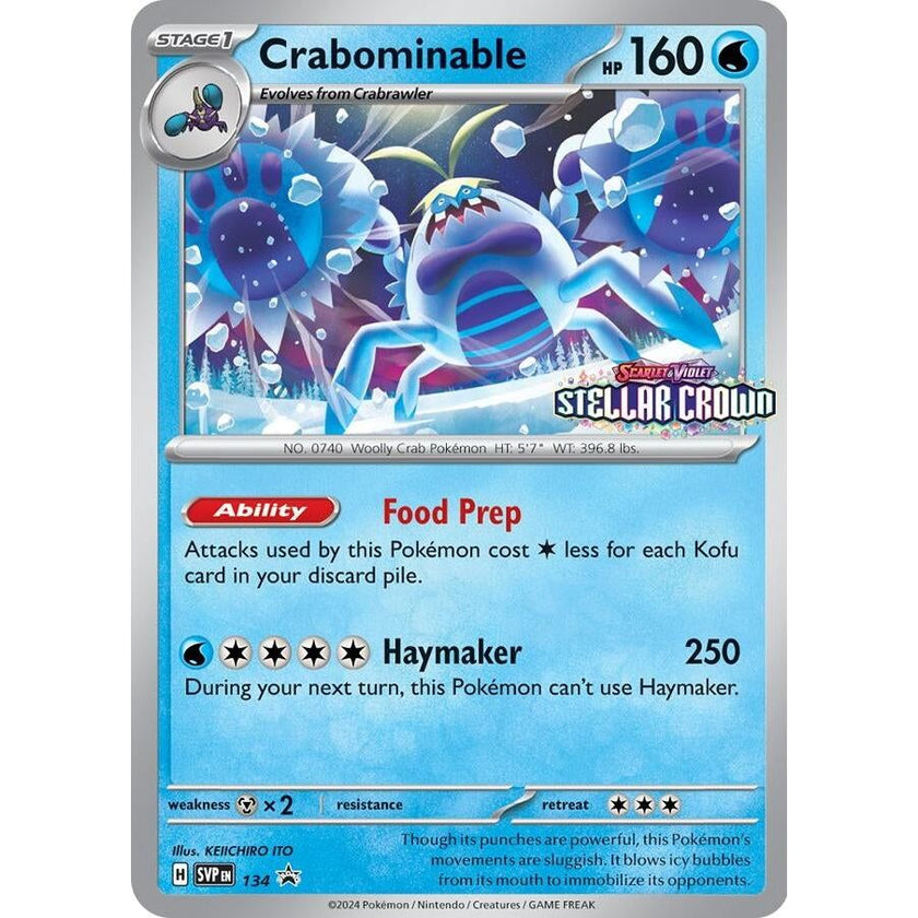 Crabominable - 134 (134/142) (SVP)