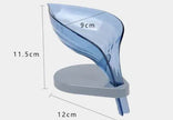 Leaf shaped Suction Soap dish