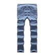 Fashion Trend Men Blue Denim Trousers Jeans