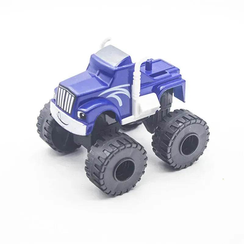 Flame and machine toy car