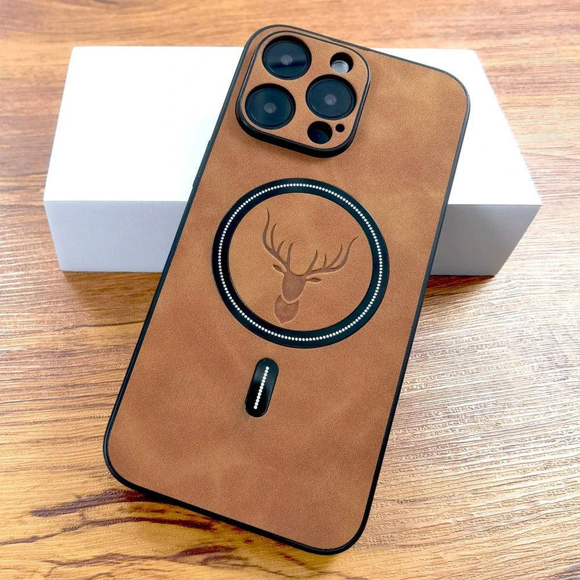 Magnetic Phone Case  Shockproof Imitation Leather Cover