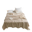 Waffle Cotton Yarn Air Conditioner Summer Cooling Duvet Solid Color Dormitory Comforter