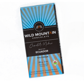 Wild Mountain Chocolate - Ecuador Dark Chocolate 72% (85g)