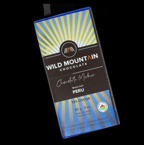 Wild Mountain Chocolate - Peru Dark Chocolate 72% (85g)
