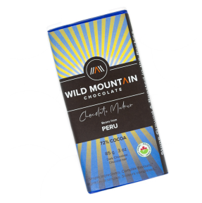 Wild Mountain Chocolate - Peru Dark Chocolate 72% (85g)