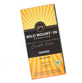 Wild Mountain Chocolate - Orange Dark Chocolate 60% (85g)