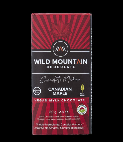 Wild Mountain Chocolate - Canadian Maple Vegan Mylk Chocolate