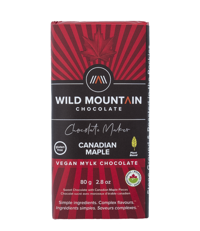 Wild Mountain Chocolate - Canadian Maple Vegan Mylk Chocolate