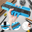 Contour Gauge Profile Gauge – Carpentry & Woodworking Measurement Tool (Blue, Green, Red | 12cm & 25cm)