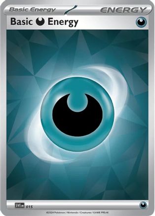 Basic Darkness Energy - 015 15 - SVE Scarlet & Violet Energies Holofoil