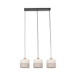 Eco Scandinavian 3-Light Pendant for Kitchen Island & Dining Table
