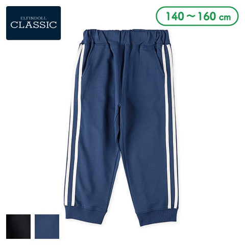 Nishimatsuya ELFINDOLL CLASSIC 3/4 Length Mini Fleece Side Stripe Pants (Authentic)