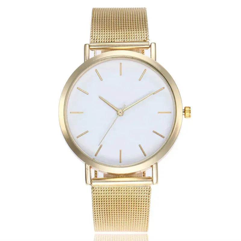 Simple ladies quartz watch