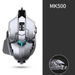Forerunner MK500 Esports Gaming Mouse – Wired, 12000 DPI, Macro Keys, Metal Weighted (Black / Silver)