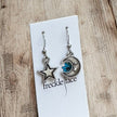 Mixed Moon & Star Earrings