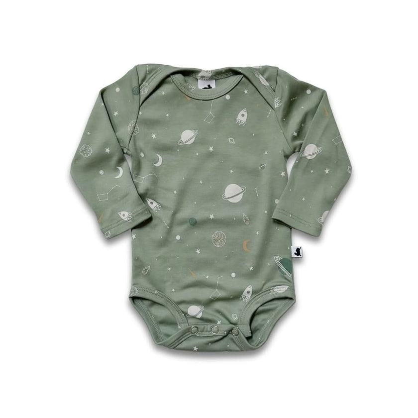 Bamboo Baby Capsule Gift Box | Outer Space & Sage