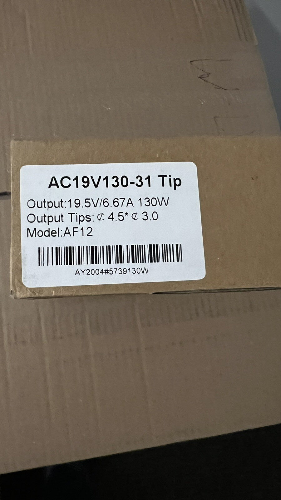 130W AC Adapter Dell Precision M3800, 5510, 5520, 5530, XPS 15 9530 4.5mmx3.0mm
