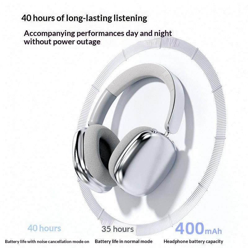 Over-Ear Wireless Bluetooth Headphones with 8-Hour Battery