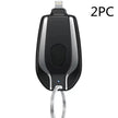 Keychain Power Bank 1500mAh – Portable Emergency Charger for iPhone & USB-C