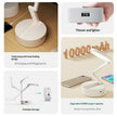 Rechargeable Power Bank Desk Lamp – Tri-Color LED Night Light for Study & Home (2000mAh / 3000mAh)
