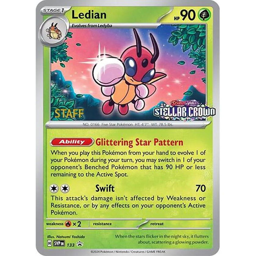Ledian - 133 (Prerelease) [Staff] (133) (SVP)