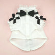 Charlise Shirt & Bow Set for Dogs – Elegant Dog Shirt Outfit