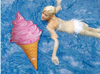 Kids Inflatable Pool Float Swimming Toy | PVC Ring 90cm Canada | Pink Violet Blue