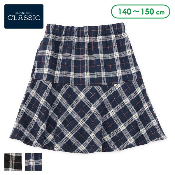 西松屋 ELFINDOLL CLASSIC チェック切り替えスカート 正規品