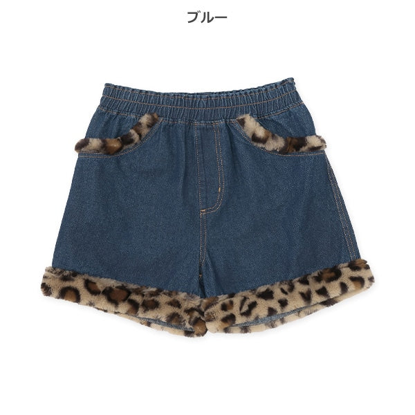 西松屋 ELFINDOLL デニムボア付きショートパンツ 正規品