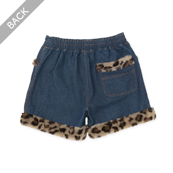 西松屋 ELFINDOLL デニムボア付きショートパンツ 正規品