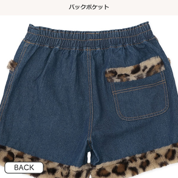 西松屋 ELFINDOLL デニムボア付きショートパンツ 正規品