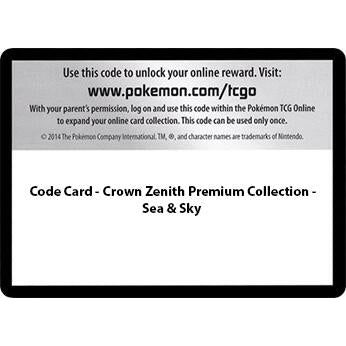 Code Card - Sea & Sky Premium Collection (CRZ)