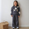 Lace Hearts Girls Casual Set