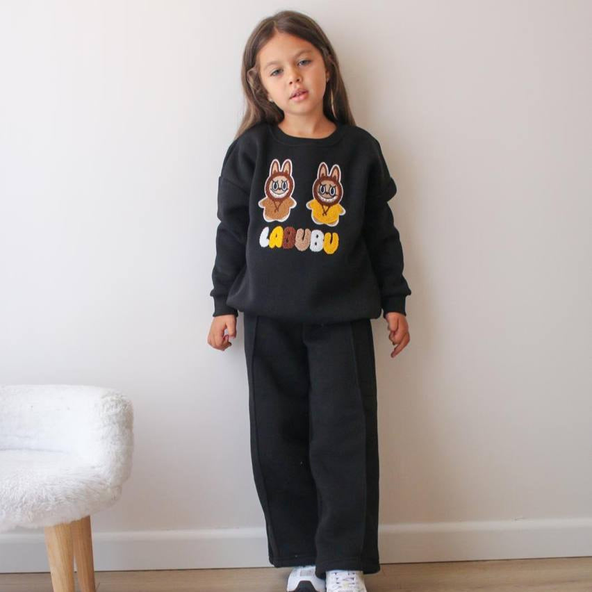 La-Bu-Bu Yellow Girls Casual Set