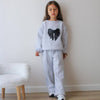 Black Bow Girls Casual Set