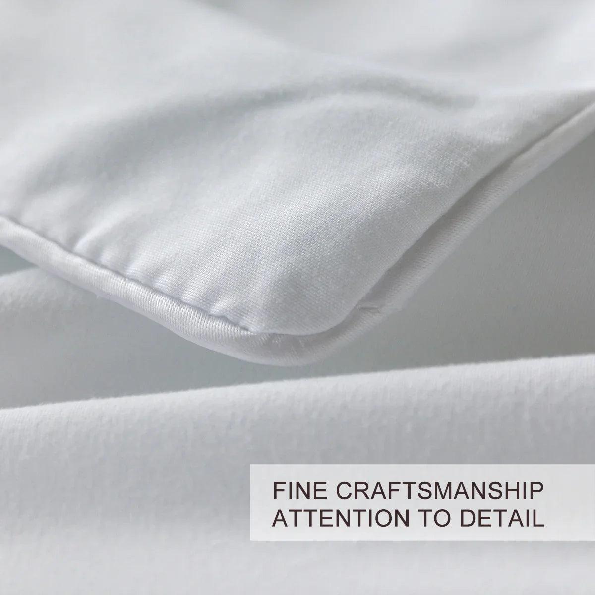 3PCS Ultra Soft Duvet Cover Set For Comforter Star Bedding Set Full Queen King Size