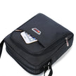 Men's Oxford Cloth Messenger Bag – Shoulder & Crossbody, Black & Brown