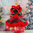 Holly Jolly Holiday Dog Dress | Festive Occasion Dog Outfit