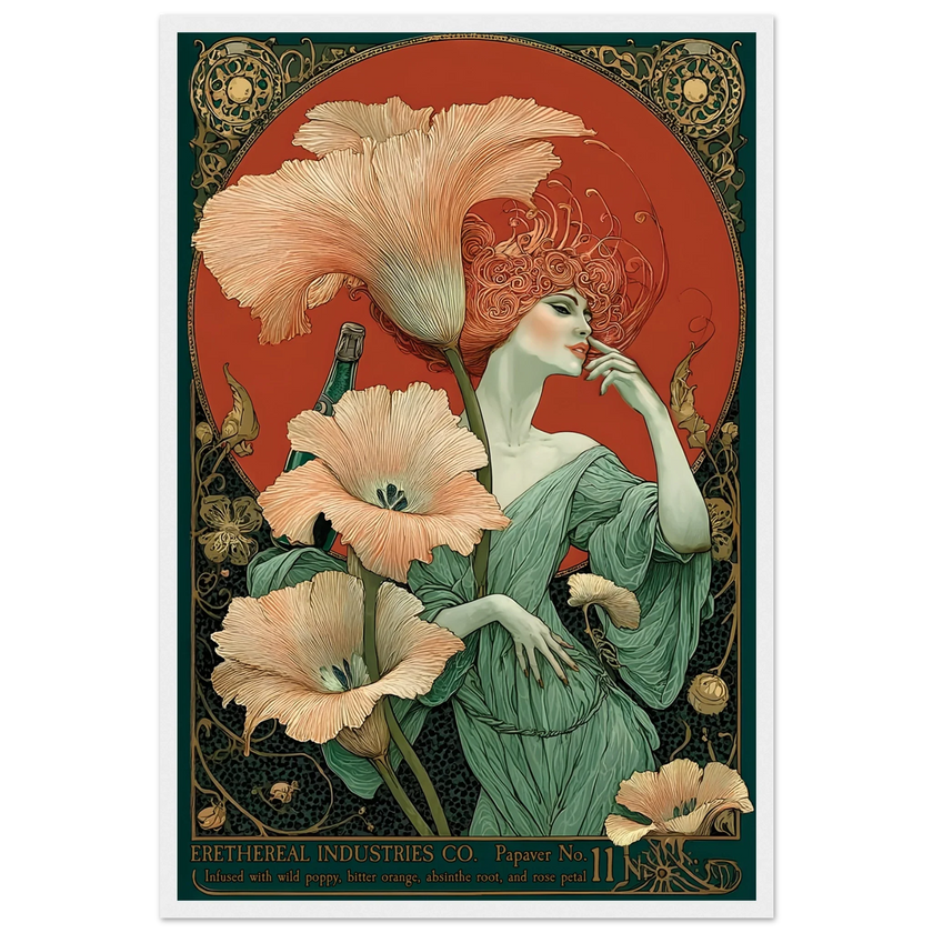 Papaver Vermouth - Poster & Framed Print