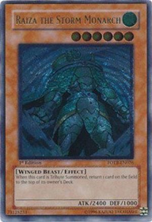 Raiza the Storm Monarch (UTR) (FOTB-EN026) - Force of the Breaker 1st Edition