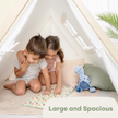 Comfy Cubs - Kids Play Tent - Natural Wood