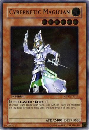 Cybernetic Magician (UTR) (CRV-EN016) - Cybernetic Revolution 1st Edition
