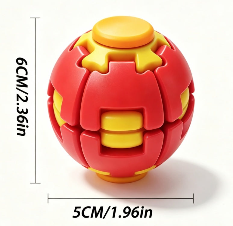 HelixCore 3D Printed Spiral Fidget Ball – Stress Relief Finger Spinner Toy | Canada & USA