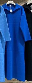 Collared Long Dress