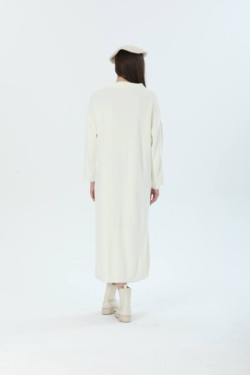 Collared Long Dress
