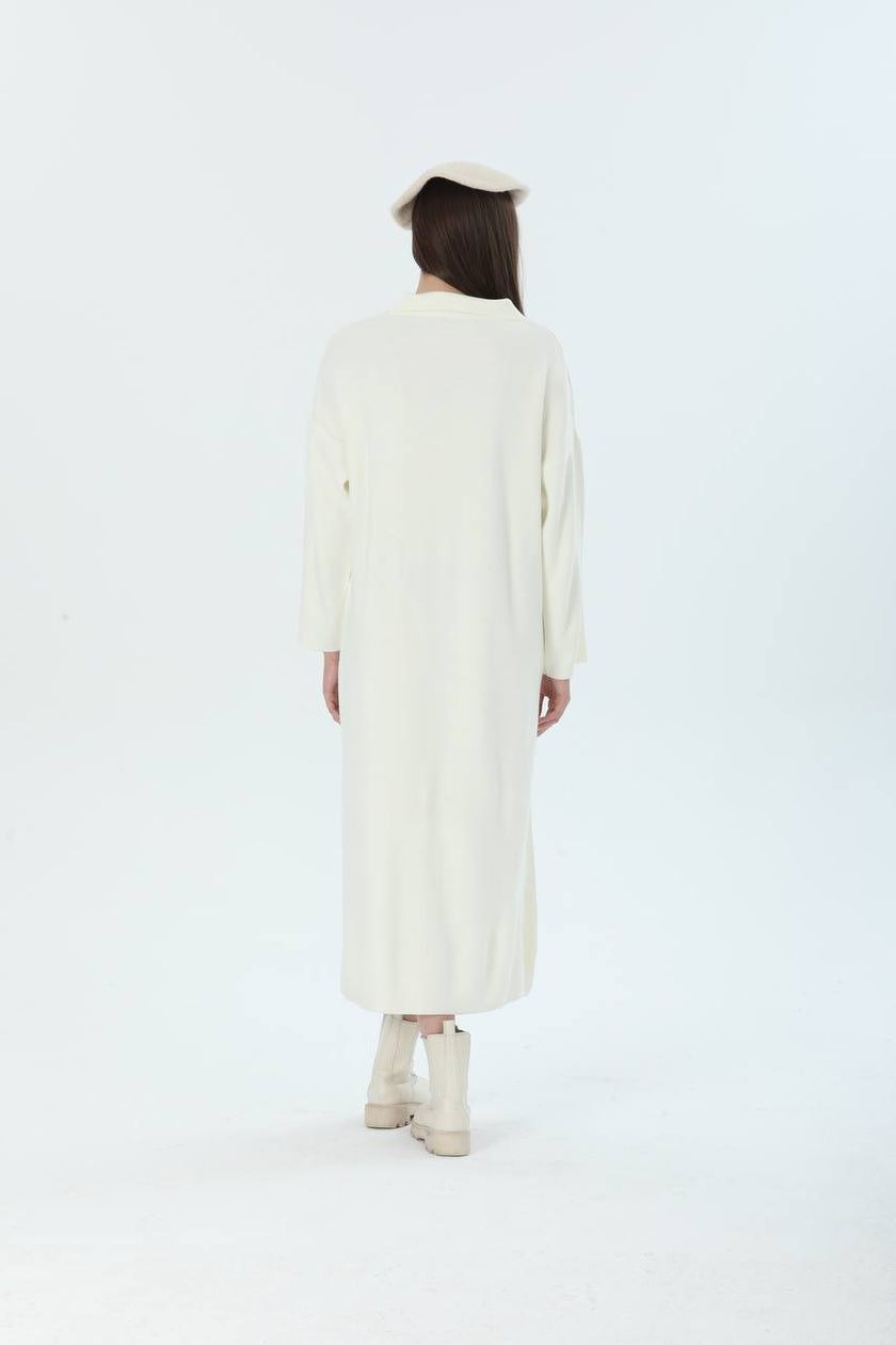 Collared Long Dress