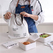 Women Drawstring Tote Lunch Bag