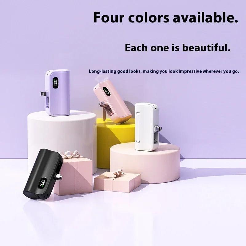 Pocket Mini Capsule Power Bank 3c Certification 5000 MA