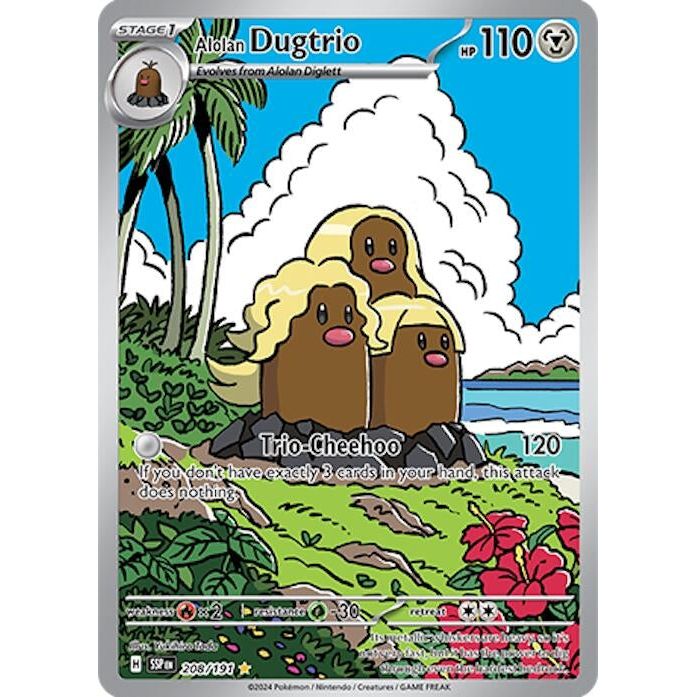 Alolan Dugtrio (208/191) (SSP)